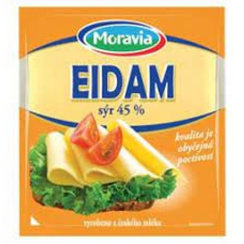 Eidam plátky 45 % Moravia 
