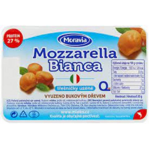 Mozzarella Bianca třešničky uzené ks